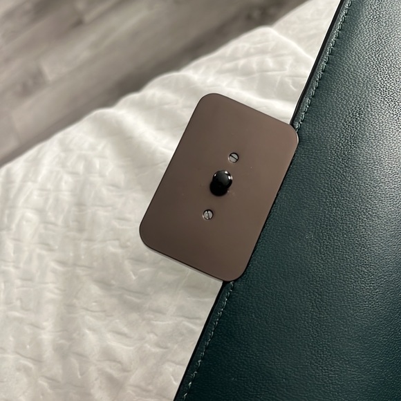 Coach Alie Shoulder Bag Colorblock Retro Teal Multi - Picture 9 of 16